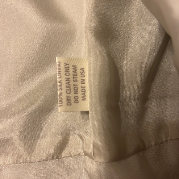 Lela Rose silver silk jacket - Picture 5 of 7